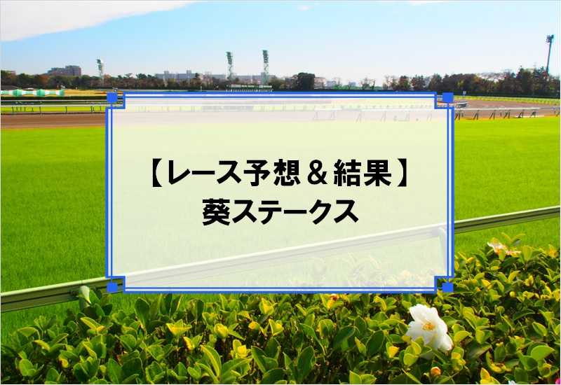 「葵ステークス 2019」の予想と結果