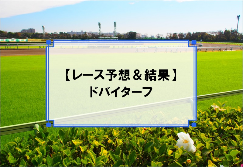 「ドバイターフ 2019」予想と結果