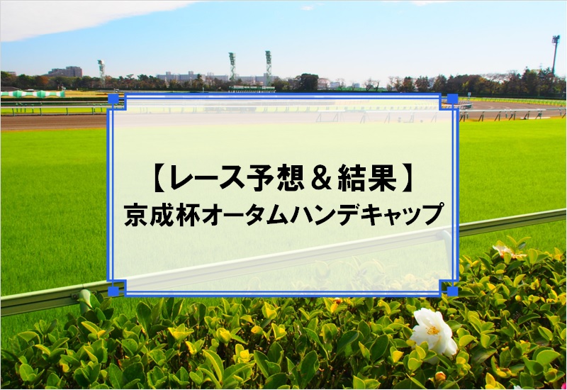 「京成杯オータムハンデキャップ 2019」の予想と結果