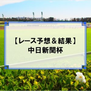 「中日新聞杯 2019」の予想と結果